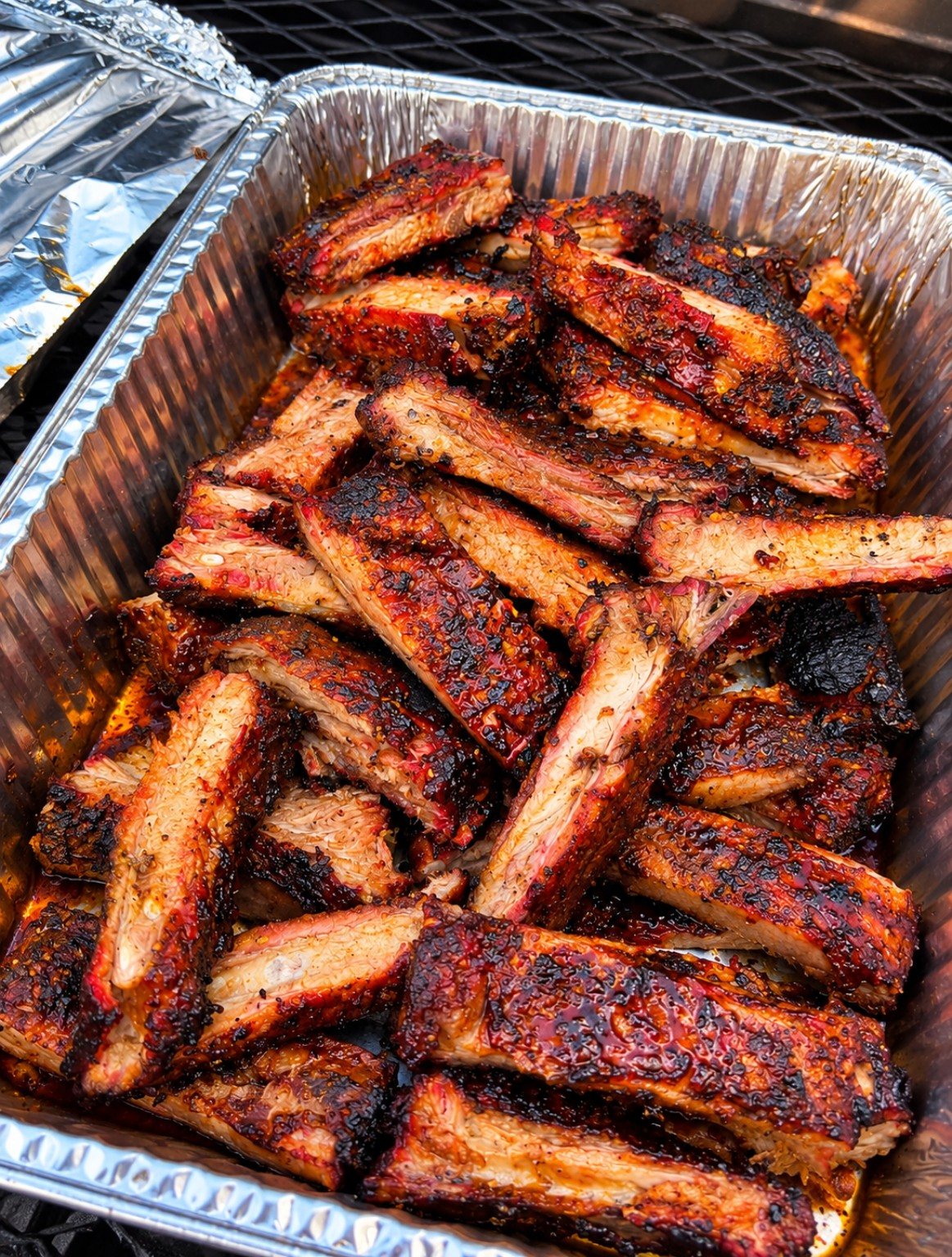Brown Hill Grill smoked ribs